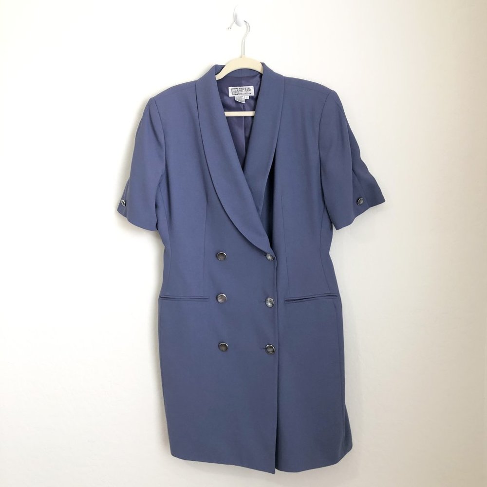 Vintage Atrium Collection Purple Suit Dress
